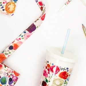 🆕Kate Spade NY Super Fun Floral Tumbler